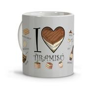 LolaPix Original coffee mug. Mugs to give as a gift. Gifts for women birthday. Funny mugs with funny sayings. Special friend gift. Canecas engraçadas. Coffee mugs, autumn mug, dessert. Tiramisu