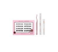 Lola's Lashes "Fluffy Russian" DIY Lash Extensions Starter Set in Clear Lola's Lashes Clear