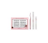 Lola's Lashes "Hybrid" DIY Lash Extensions Starter Set in Clear Lola's Lashes Clear