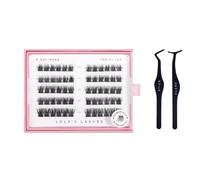 Lola's Lashes "Soft Wisp" Pre-Glued Lashes Starter Set in Clear