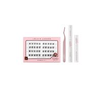 Lola's Lashes "wispy Hybrid" Diy Lash Extensions Starter Set In Clear Clear