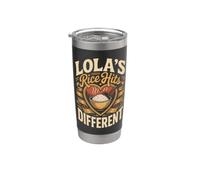 Lola's Rice Hits Different Filipino Food Stainless Steel Insulated Tumbler