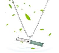 LoLaTide Resistance Breathing Necklace, Breathing Necklace for Anxiety Relief, Breathing Exercises, Meditation, Christmas, Valentine's Day, Birthday Gift for Men