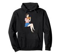 Loli Girl Gift - Otaku Anime Gift - Chibi Loli School Girl Pullover Hoodie
