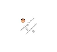 LOLIAS 925 Sterling Silver Necklace for Women Dainty Silver Diamond Chains Women 1.9 MM Snow Rock Long Silver Chain Necklace Shine Jewelry Gifts 40CM