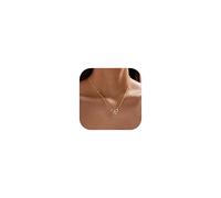 LOLIAS Gold Bow Necklace for Women Girls Bowknot Pendant Choker Necklace 14K Gold Plated Chain Necklaces for Women Fashion Jewelry Gifts