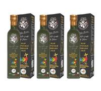 L'Olio dei Papi, Jubilee 2025 Edition, Extra Virgin Olive Oil, pack of 3 per 500ml, cold extracted produced from the centuries-old olive groves of the ancient lands of the Popes, DHL Shipping