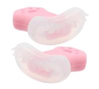 LOLIPPYY 1 Pair Cat Paw Lower Eyelash Stamp Tool Reusable Applicator for Beginners DIY Lash Extensions Easy Application for Curled Lower Lashes Multiple Colors