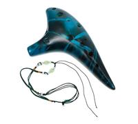 LOLIPPYY 1 Set Classic Ocarina Flute Blue Lightweight Ethnic Instrument for Easy Learning and Beautiful Melodies for Decorative
