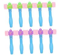 LOLIPPYY 10 Pcs Squeaky Hammer for Boy Girl Plastic Pounding for Grabbing Skills Interactive Fun Gift in Mixed Colors