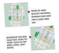LOLIPPYY 10 Pcs Ultra-Thin Breathable Hydrocolloid Heel Protectors Transparent Adhesive Heel Grips for Friction Prevention and Blister Relief Invisible for Shoes