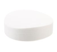 LOLIPPYY 100 PCS Medium Flow Qualitative Filter Paper Discs White for Chemistry Experiments Pack