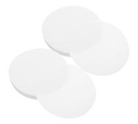LOLIPPYY 100 Pcs Medium Flow Rate Qualitative Discs Filter Paper for Chemistry Experiments Cellulose Material Pack