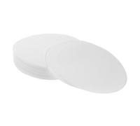 LOLIPPYY 100 PCS Medium Flow Rate Qualitative Filter Paper for Laboratory Use White Suitable for Chemistry Experiments and Filtration Pack