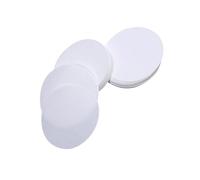 LOLIPPYY 100 PCS Medium Flow Rate Qualitative Filter Paper White Pack for Laboratory Chemistry Experiments Purpose Filtration