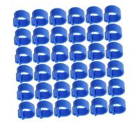 LOLIPPYY 100 Pcs Pigeon Identification Rings Bird Leg Bands for Chickens Pigeons and Birds Easy to Apply and Lightweight