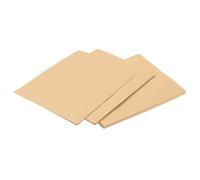 LOLIPPYY 100 Sheets Vintage Lined Kraft Letter Paper Premium Rustic Writing Stationery with Smooth Surface for Calligraphy Notes and Creative Projects