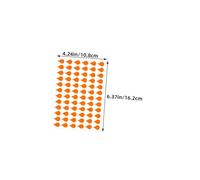 LOLIPPYY 100 Sheets Water Drop Index Stickers Colorful Writable Adhesive Labels for Journals Planners Scrapbooks Multi-Purpose Decorative Dot Decals for DIY Craft Projects and Note
