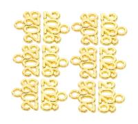 LOLIPPYY 100pcs Alloy Keychain Charms DIY Craft Pendants for Jewelry Making Accessories Bag Cap Decoration Souvenir for Graduation Year Milestones