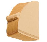 LOLIPPYY 100pcs Disposable Cone Coffee Filters Paper for Cups Coffee Makers Oil Removal and Residue Filtration for Brewing Fresh and Tea Bulk Pack