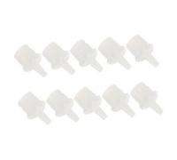 LOLIPPYY 100PCS Eyelash Extension Replacement Caps Plastic Grafting Lash Bottle Stopper Seals Glue Bottles Prevent Curing Practical Portable for Professional Use