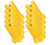 LOLIPPYY 100pcs Lash Extension Glue Bottle Tips with Blocking Needles Durable Applicator for Easy Dispensing and Quick Unclogging Essential Supply for Eyelash Extensions