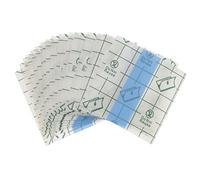 LOLIPPYY 100pcs Make-up Palettes Film Disposable Mixing Pallets for Women Nail Art Colors Blending Mixing Palette