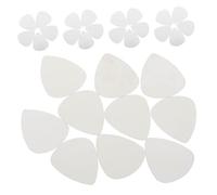 LOLIPPYY 100pcs Metal Plectrum for Guitar Thumb Picks Guitar Plectrums Acoustic Picks Portable Bass Shredding Country Music Stainless Silver