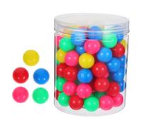 LOLIPPYY 100pcs Montessori Stem Sorting Balls Lightweight Hollow Plastic Counting for Preschool Educational Experiments and Games Compatible with Laboratory Tracks