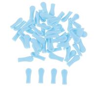 LOLIPPYY 100pcs Reusable Silicone Ear Scoop Tips for Earwax Removal Soft Nonirritating Ear Cleaning Tool Covers Fits Standard Spoon Accessories for Safe Firm and Wax Cleaning