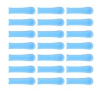 LOLIPPYY 100pcs Soft Silicone Ear Wax Removal Sleeves Replacement Tips for Ear Spoons Comfortable Visual Wax Remover Covers Portable for Personal Family Use