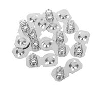 LOLIPPYY 10pcs Aa Battery Conversion Springs Negative to Positive Contact Nickel Plated High Conductivity Battery Holder Accessories for Remote Controls and Electronics