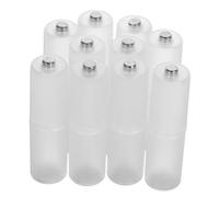 LOLIPPYY 10pcs Aaa to Aa Battery Adapter Holders Converter Tool PP Material Easy Use Battery Replacement for Electronic Devices Compatible with Aaa
