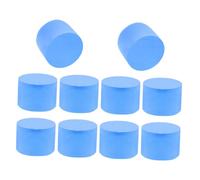 LOLIPPYY 10pcs Ant Farm Sponge Plugs for Moisture Control and Feeding Accessories, 15mm Diameter Test Tube Habitat Sponge Blocks for Ant Nest Farming Supplies
