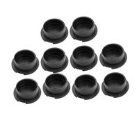LOLIPPYY 10pcs Cable Hole Covers for Computer Desk Plastic Wiring Duct Covers with Swivel Design for Home Office Cord Management Black Table Grommets Organizer