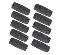 LOLIPPYY 10pcs Foot File Rollers Replacement Heads Pumice for Feet Pedicure Trimmer Heads
