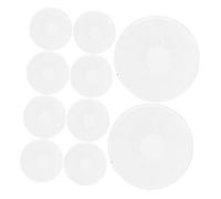 LOLIPPYY 10Pcs Handheld Kaleidoscope Prism Lens Filter Kit for Optical Photography with Transparent Plastic Multi-faceted Lens Portable for Creative Special Effects