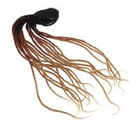 LOLIPPYY 10pcs Hip Hop Fusion Crochet Braids Hair Extensions Dreadlock Style Multi-color Synthetic Wigs Easy to Apply for Women Daily Wear and Events