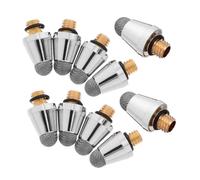 LOLIPPYY 10pcs Mesh Fiber Stylus Pen Replacement Tips 5mm Capacitive Touch Screen Pen Tips for Tablets Phones Laptops High Sensitivity Conductive Set