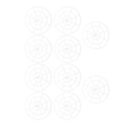 LOLIPPYY 10pcs Pickle Press Canning Weights Fermenting Weight Plate Pickling Kit for Beginners Pickle Jar Press Tool Wide Mouth White