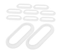 LOLIPPYY 10pcs Plastic Cardboard Box Handles Heavy Duty Carry Handle Loop Ring for Small Moving Storage Boxes Strong Load Bearing