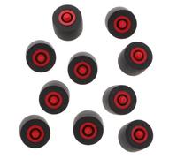 LOLIPPYY 10pcs Plastic Pinch Roller for Tape Recorder Radio Audio Compact High Tensile Strength Wear Resistant Replacement for Cassette Players and Video Recorders