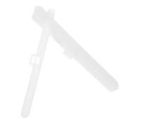 LOLIPPYY 10pcs Plastic Vertical Blind Replacement Brackets Double Hole Hanging Clips for Vertical Window Blinds Cord Weights and Valance Accessories