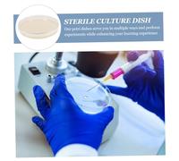 LOLIPPYY 10pcs Prepoured Agar Petri Dishes Nutrient Plates for Science Experiments School Projects Medical Lab Analysis with Fresh Growth Medium