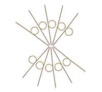 LOLIPPYY 10pcs Replacement Torsional Springs for Trash Bucket Lids Metal DIY Repair Springs for Flipping Top Dustbin Kitchen Bathroom Office Use