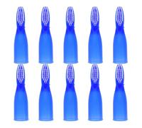 LOLIPPYY 10Pcs Soft Bristle Mini Toothbrushes for Prisons Detention Centers Safe Oral Care Tools Prevent Self-harm Easy Clean Compact Design for Use