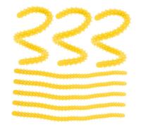 LOLIPPYY 10pcs Spiral Perm Rods Flexible Silicone Hair Curlers Durable Reusable Jumbo Hair Rollers for Wavy Volume Styling at Home and Travel
