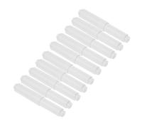 LOLIPPYY 10pcs Spring Loaded Toilet Paper Replacement Spindles Plastic Rollers for Bathroom Toilet Tissue Holder Antislip Stable Rods Easy to Use and Multisize Compatible