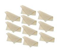 LOLIPPYY 10pcs Unbleached Cotton Cheesecloth for Cooking Reusable Fine Mesh Strainers Heat-Resistant Fabric Filters for Tofu Nut Milks Juices and Brewing