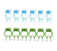 LOLIPPYY 12pcs Nose Bleed Stopper Clips Lung Breathing Training Clips Nasal Nose Fixing Pinchers Portable Home Stoppers